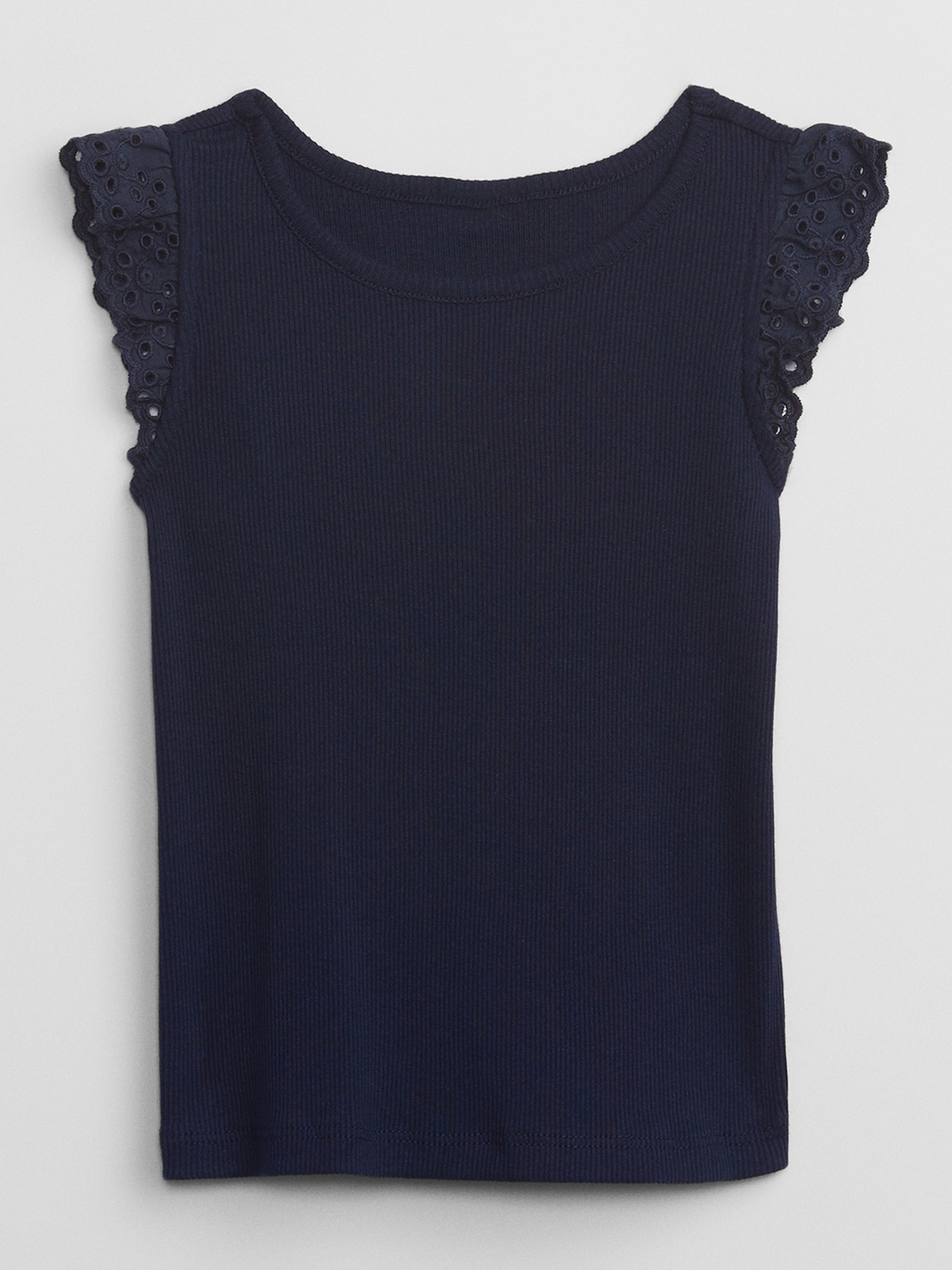 babyGap Ribbed Eyelet Tank Top