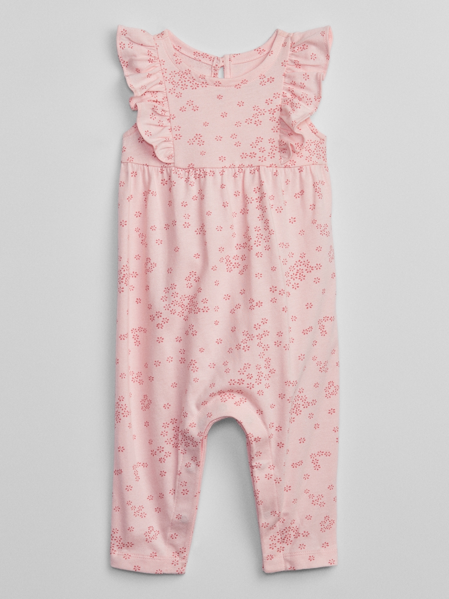 Baby Ruffle Print One-Piece