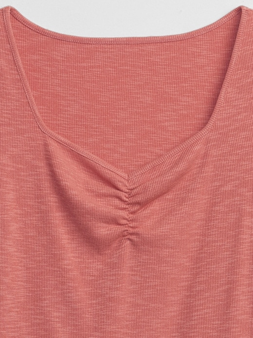Image number 4 showing, Ribbed Ruched Top