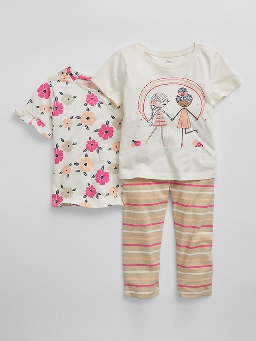 View large product image 1 of 1. babyGap Three-Piece Outfit Set