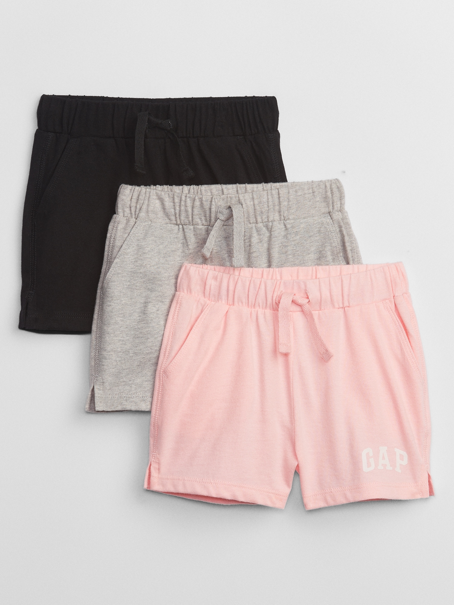 babyGap Jersey Pull-On Shorts (3-Pack)