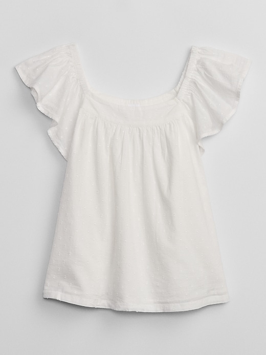 View large product image 1 of 1. Kids Flutter Sleeve Top