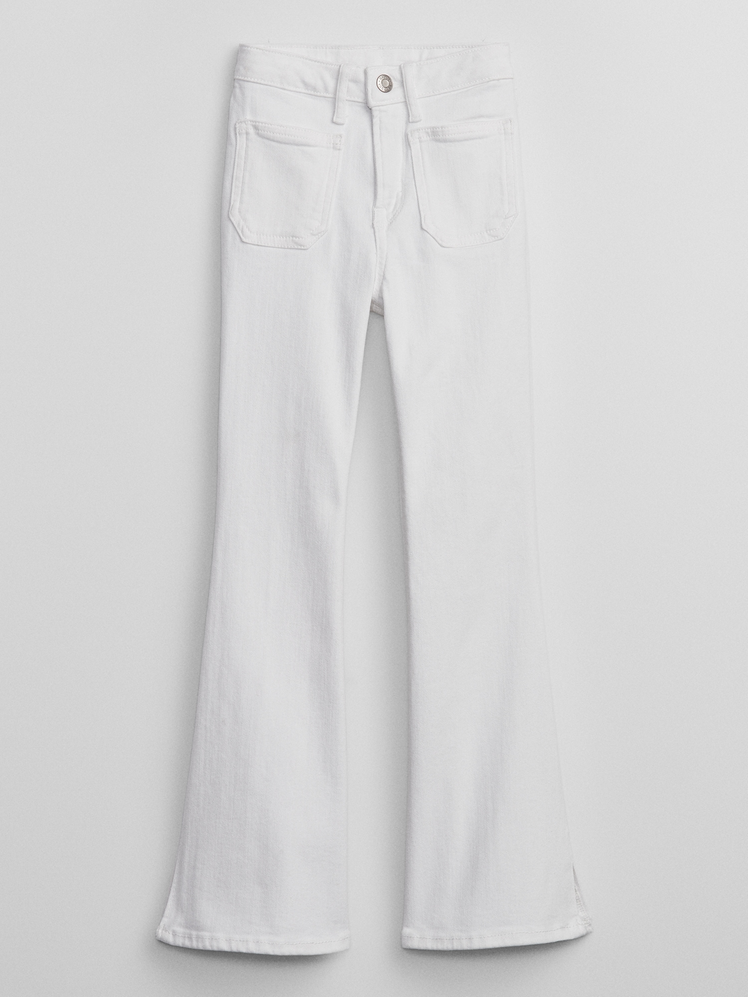 L'Appartement  KICK FLARE WHITE DENIM