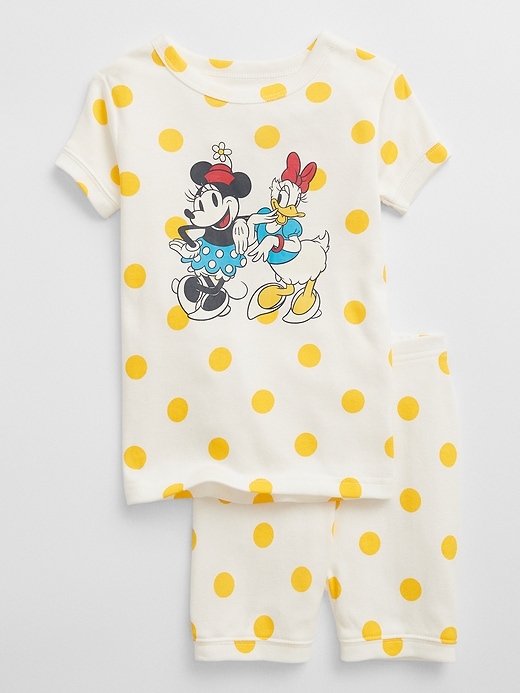 View large product image 1 of 1. babyGap &#124 Disney Minnie Mouse and Daisy Duck 100% Organic Cotton PJ Set
