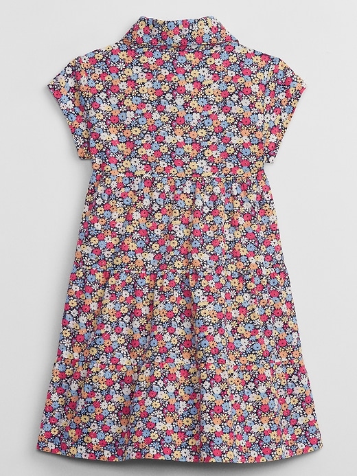 View large product image 2 of 2. babyGap Print Tiered Shirtdress