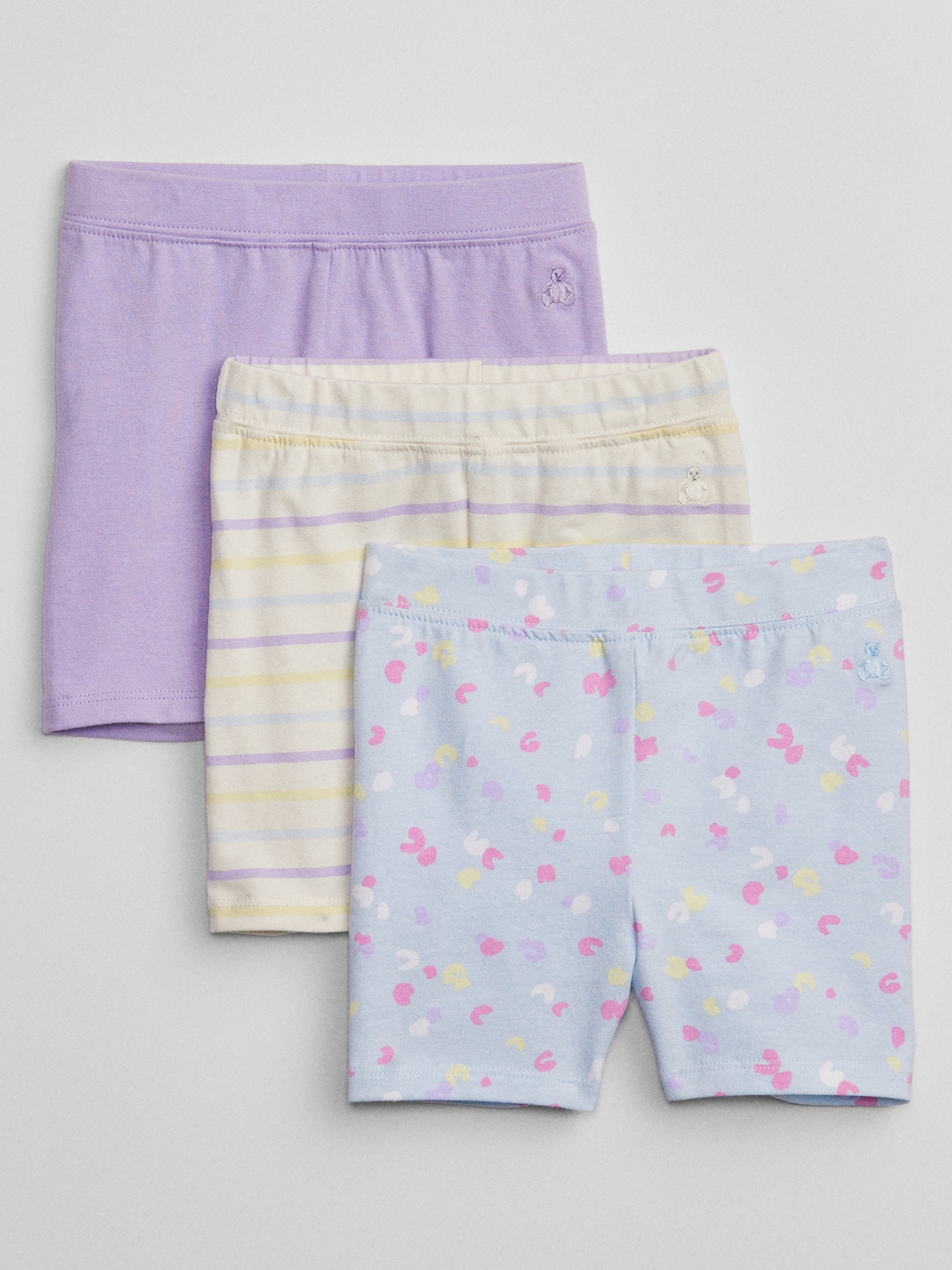 babyGap Pull-On Bike Shorts (3-Pack)