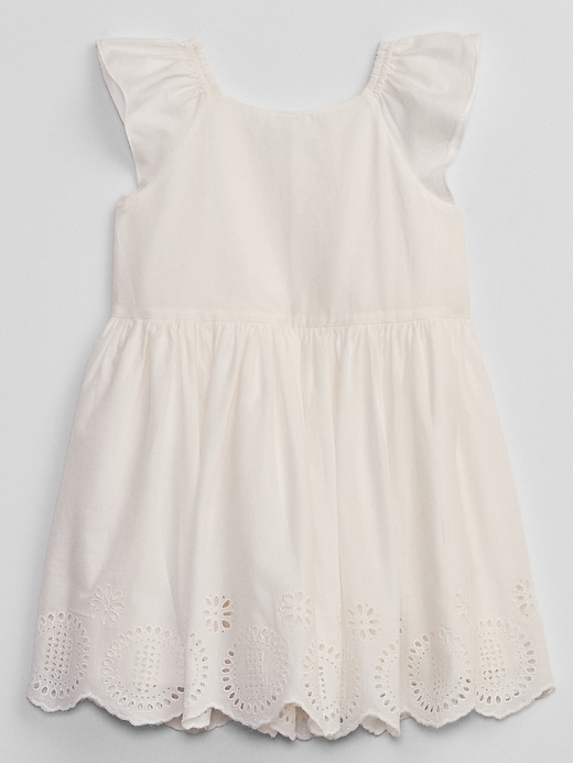 View large product image 2 of 2. babyGap Flutter Eyelet Dress