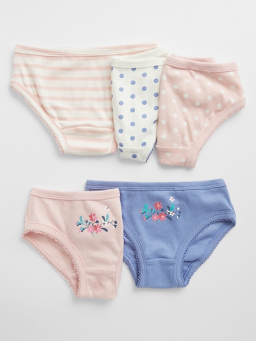 View large product image 1 of 1. Toddler Bikini Briefs (5-Pack)