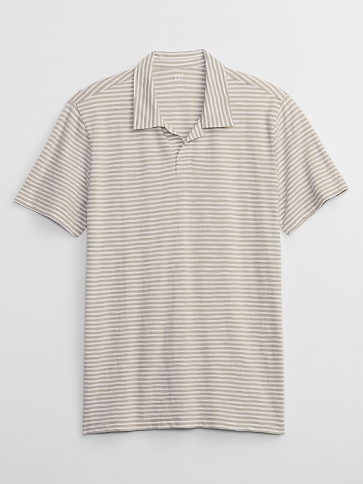 Image number 3 showing, Lived-In Johnny Collar Polo Shirt