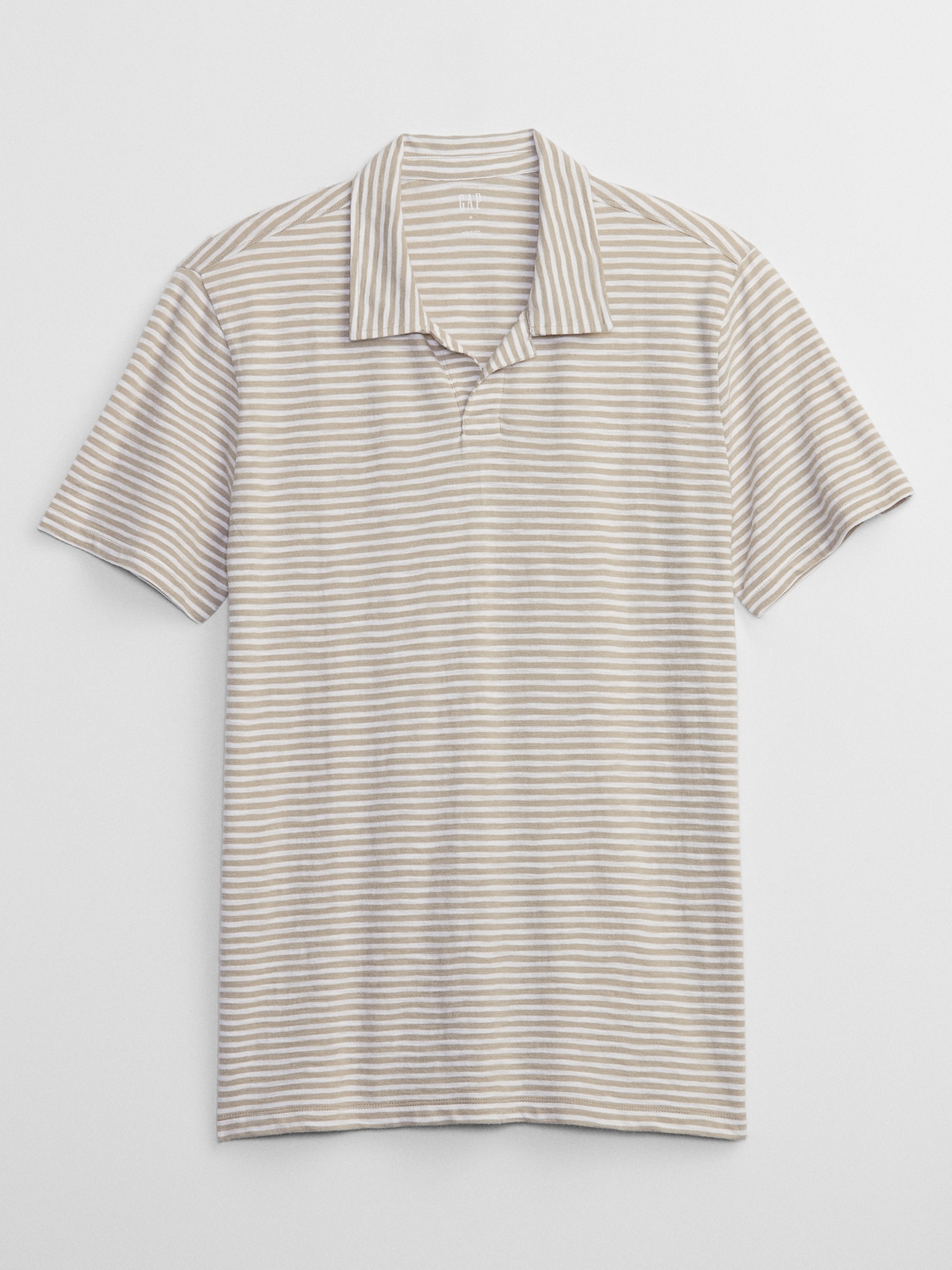 Lived-In Johnny Collar Polo Shirt | Gap Factory