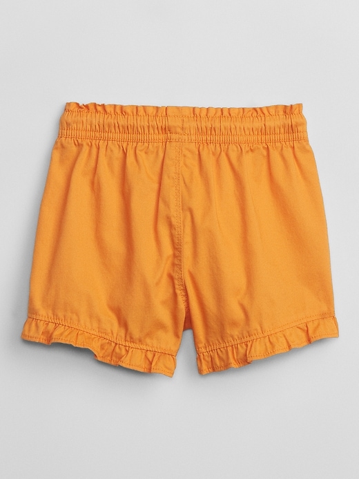 View large product image 2 of 2. babyGap Twill Pull-On Shorts with Washwell