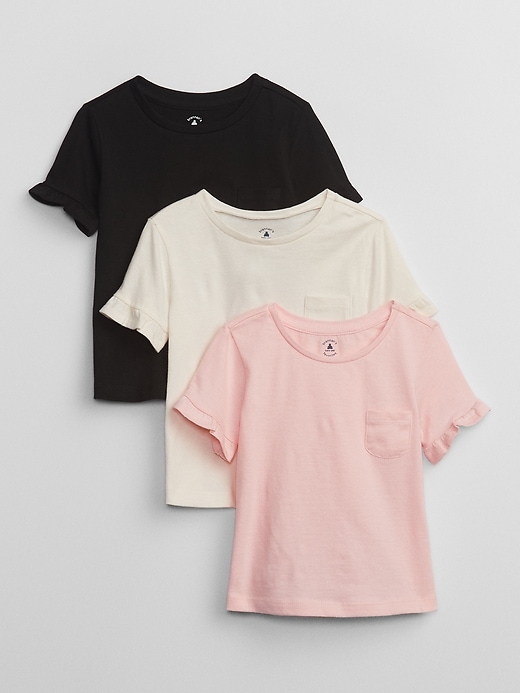 View large product image 1 of 1. babyGap Ruffle T-Shirt (3-Pack)