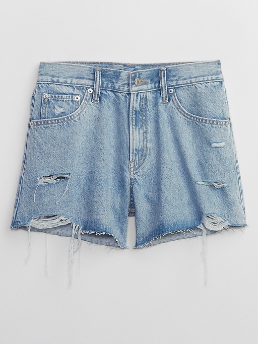 Image number 3 showing, 4" Mid Rise Destructed Stride Shorts