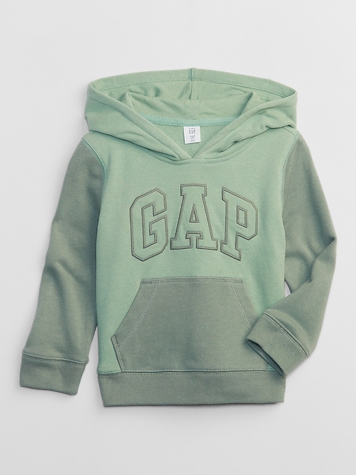 View large product image 1 of 1. babyGap Logo Colorblock Hoodie