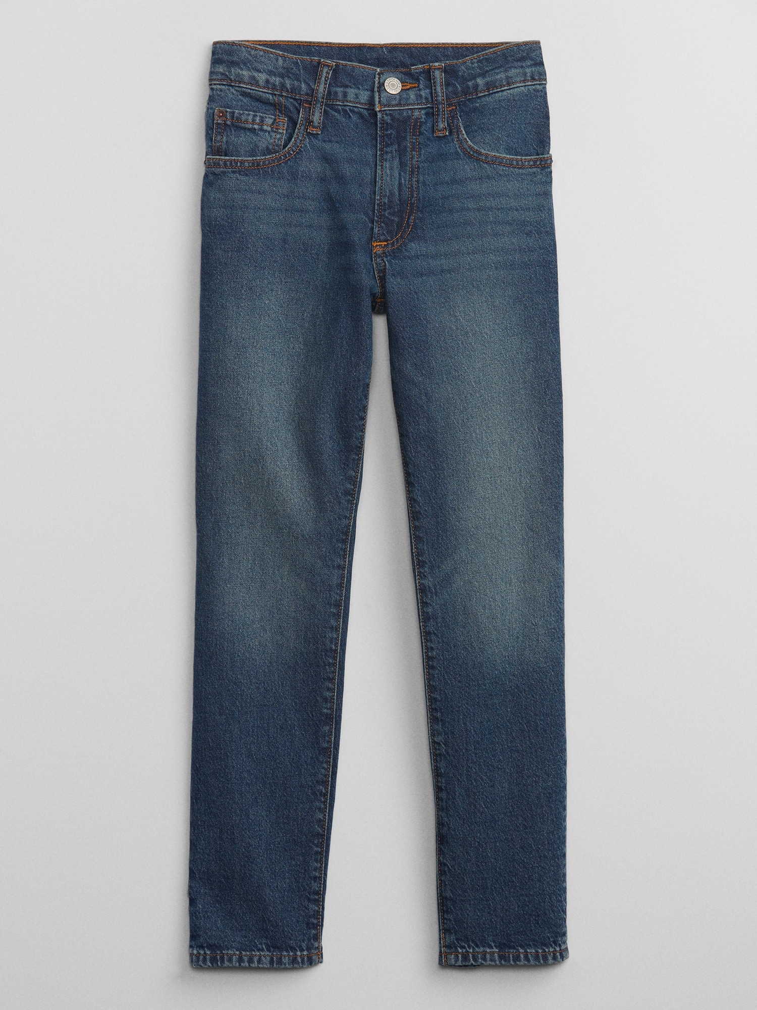 Kids Slim Taper Jeans with Washwell