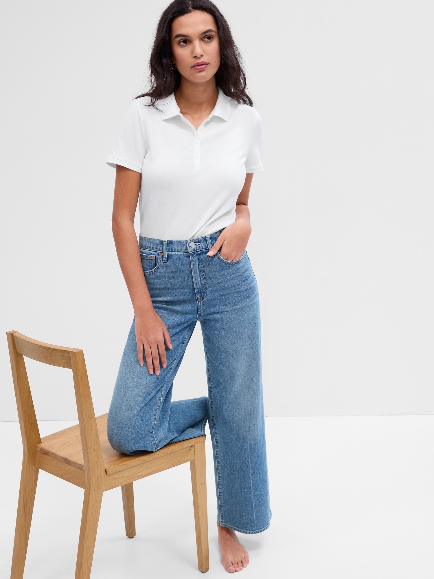 Stretch Pique Polo Shirt