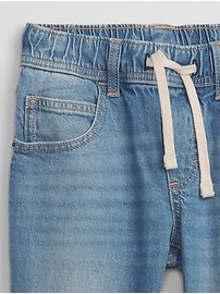 View large product image 3 of 7. Kids Slim Pull-On Jeans with Washwell