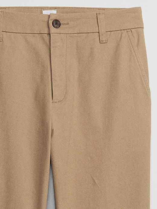 Image number 4 showing, Mid Rise Girlfriend Khakis with Washwell