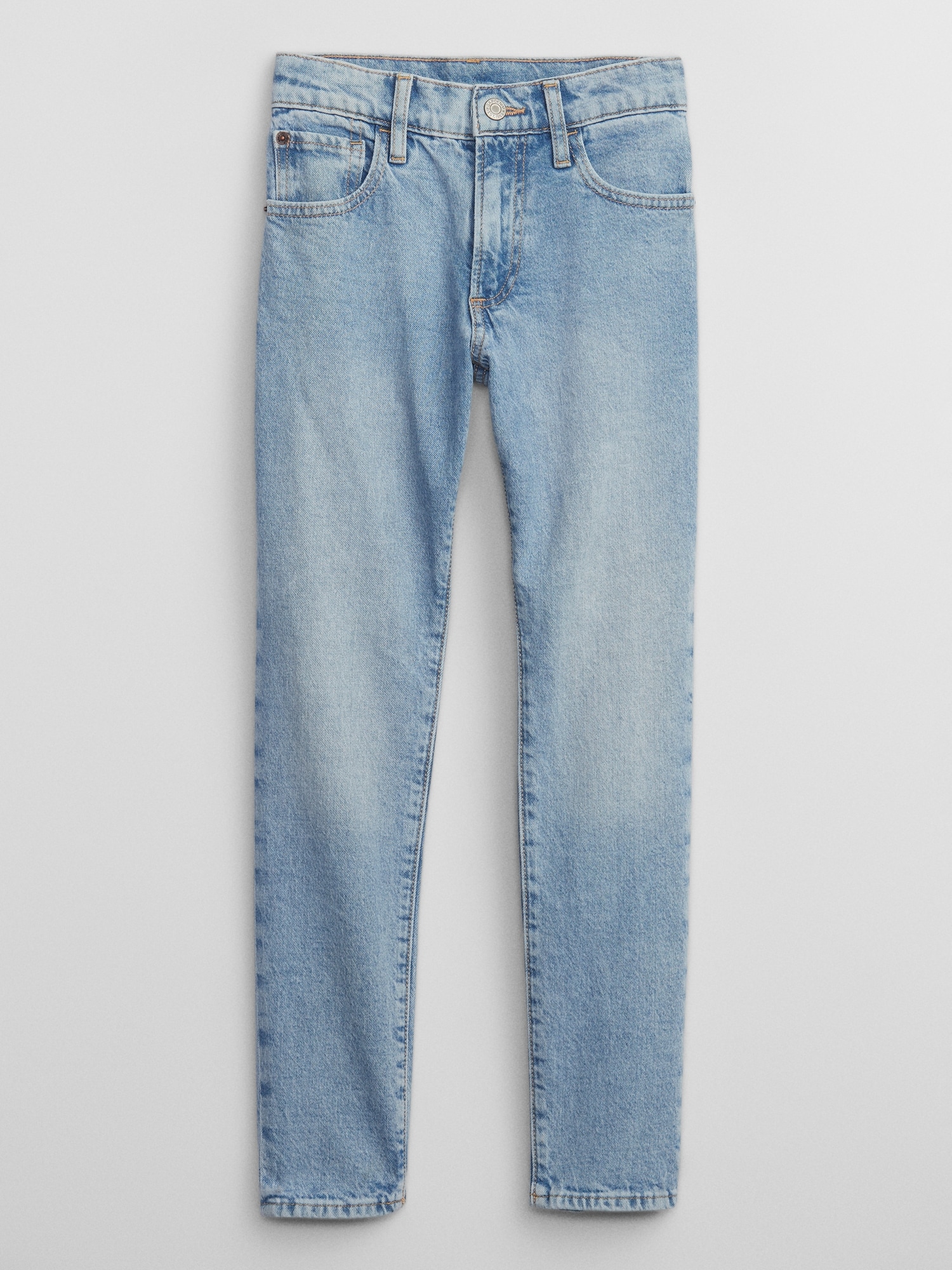Kids Slim Taper Jeans with Washwell