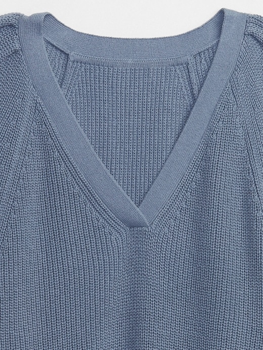 Image number 4 showing, Textured Puff Sleeve Sweater