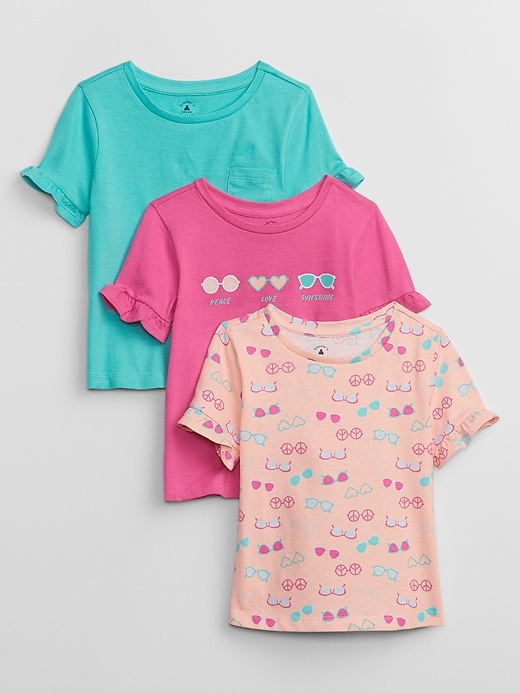 babyGap Ruffle T-Shirt (3-Pack) | Gap Factory