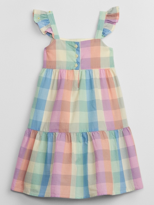 Image number 2 showing, babyGap Flutter Plaid Midi Dress
