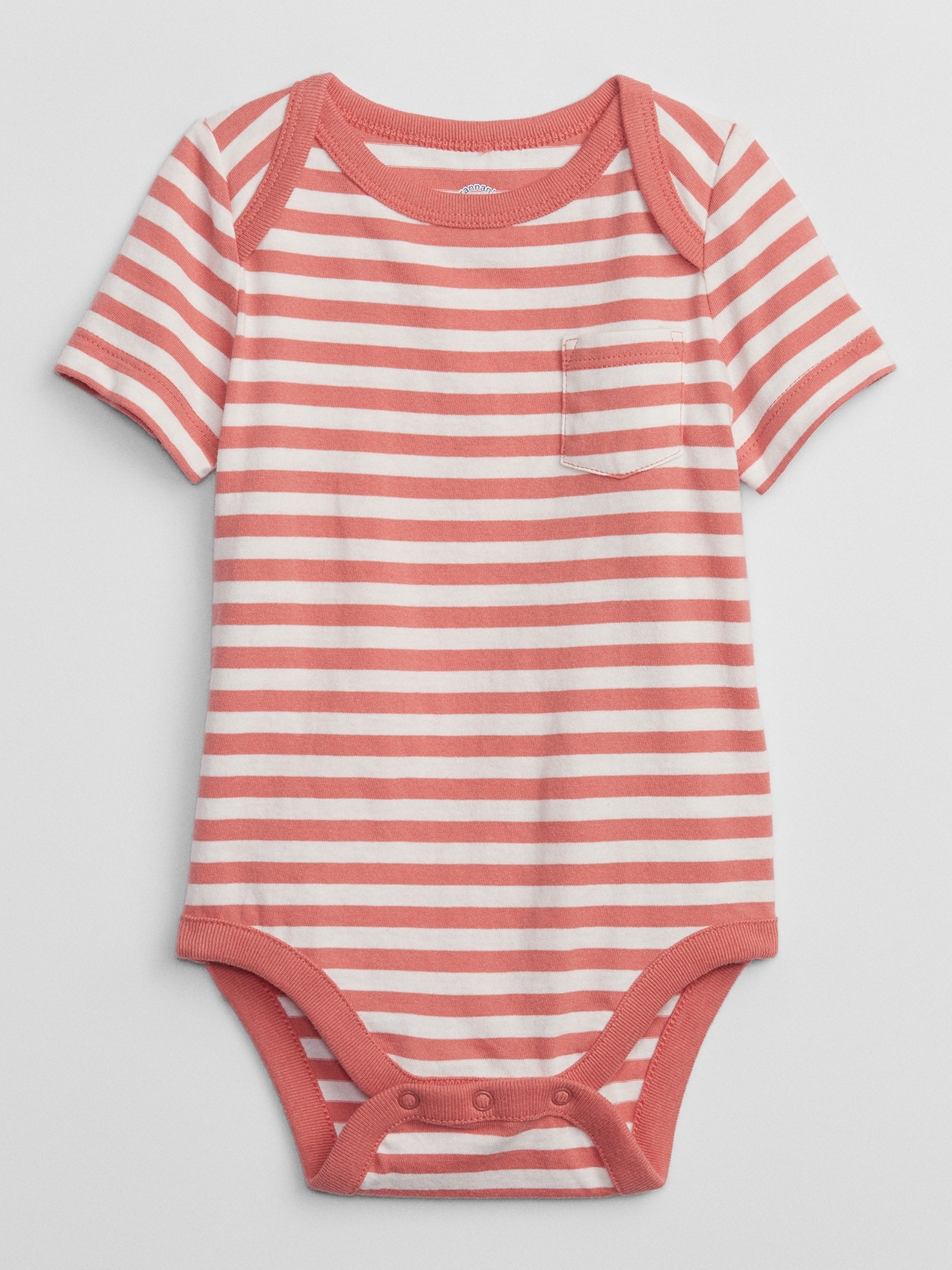 Baby Stripe Pocket Bodysuit Gap Factory