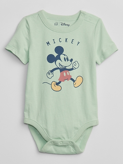View large product image 1 of 1. babyGap &#124 Disney Mickey Mouse Graphic Bodysuit