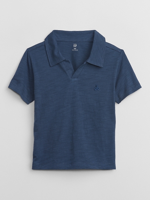 View large product image 1 of 1. babyGap Slub Jersey Polo Shirt
