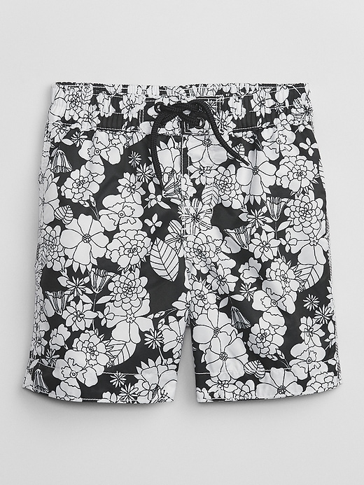 View large product image 1 of 2. babyGap Print Swim Trunks