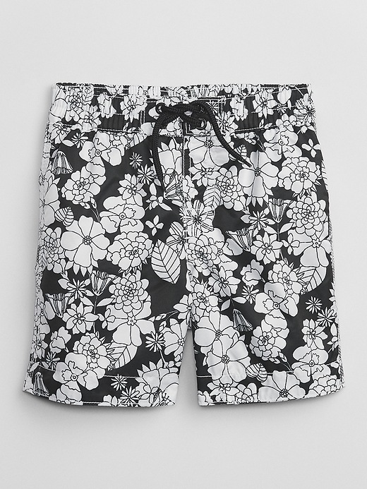 Image number 1 showing, babyGap Print Swim Trunks