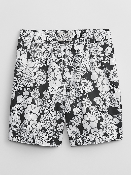 View large product image 2 of 2. babyGap Print Swim Trunks