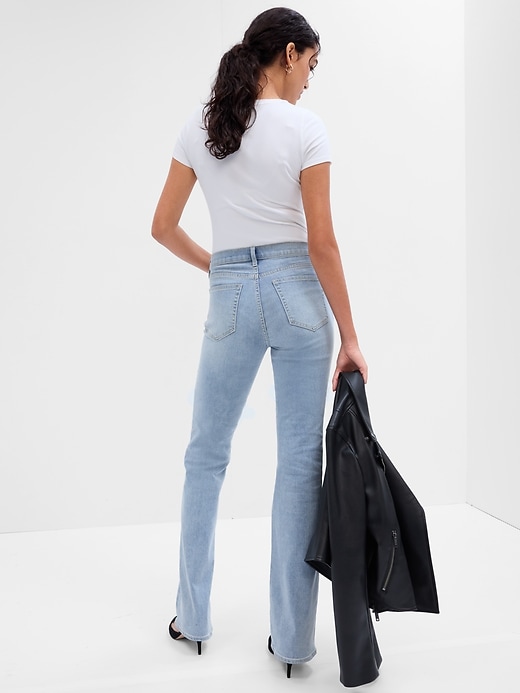 Image number 6 showing, Mid Rise Bootcut Jeans with Washwell