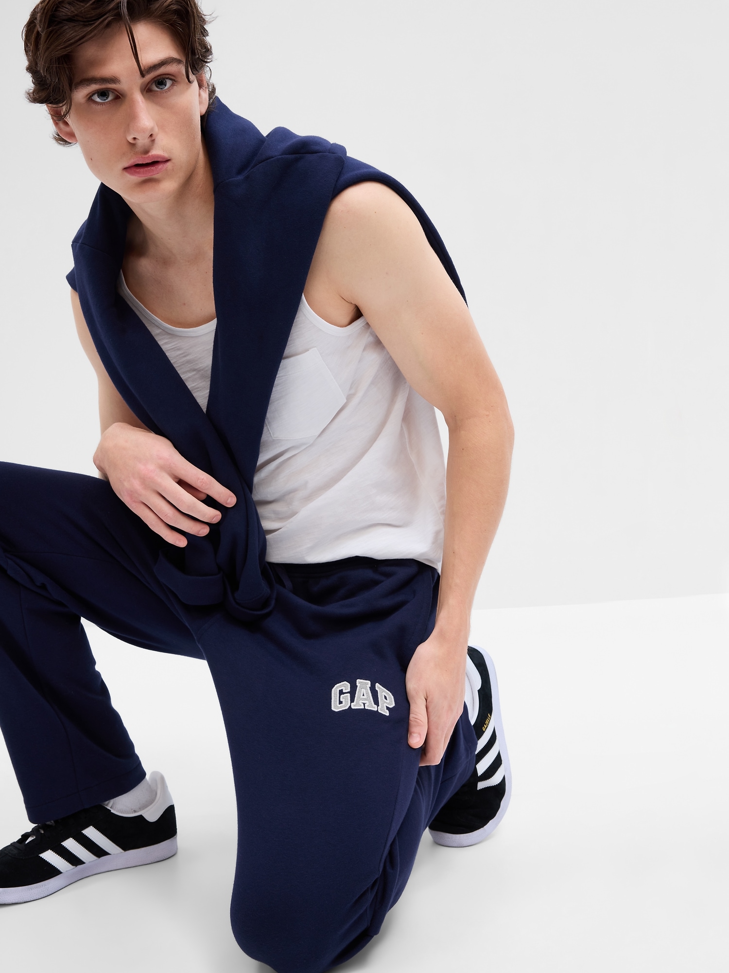 Gap Logo Straight Leg Sweatpants