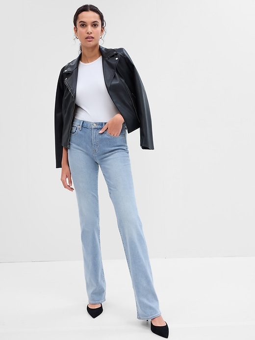 Image number 5 showing, Mid Rise Bootcut Jeans with Washwell