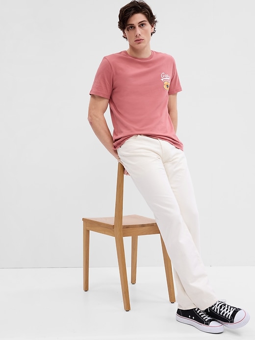Image number 1 showing, Straight Jeans with Washwell
