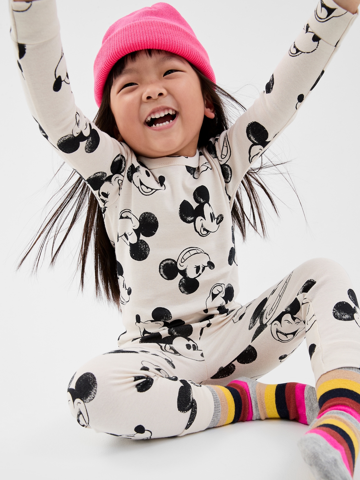 BabyGap Disney Mickey Mouse 100 Organic Cotton PJ Set Gap Factory