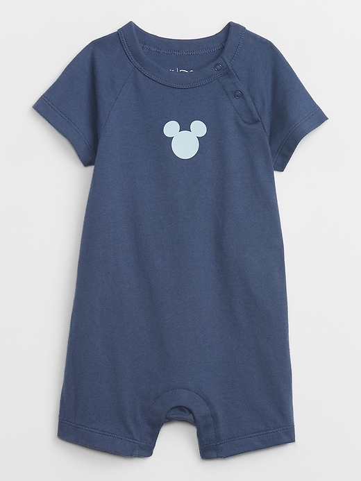 View large product image 1 of 1. babyGap &#124 Disney Mickey Mouse Graphic Romper