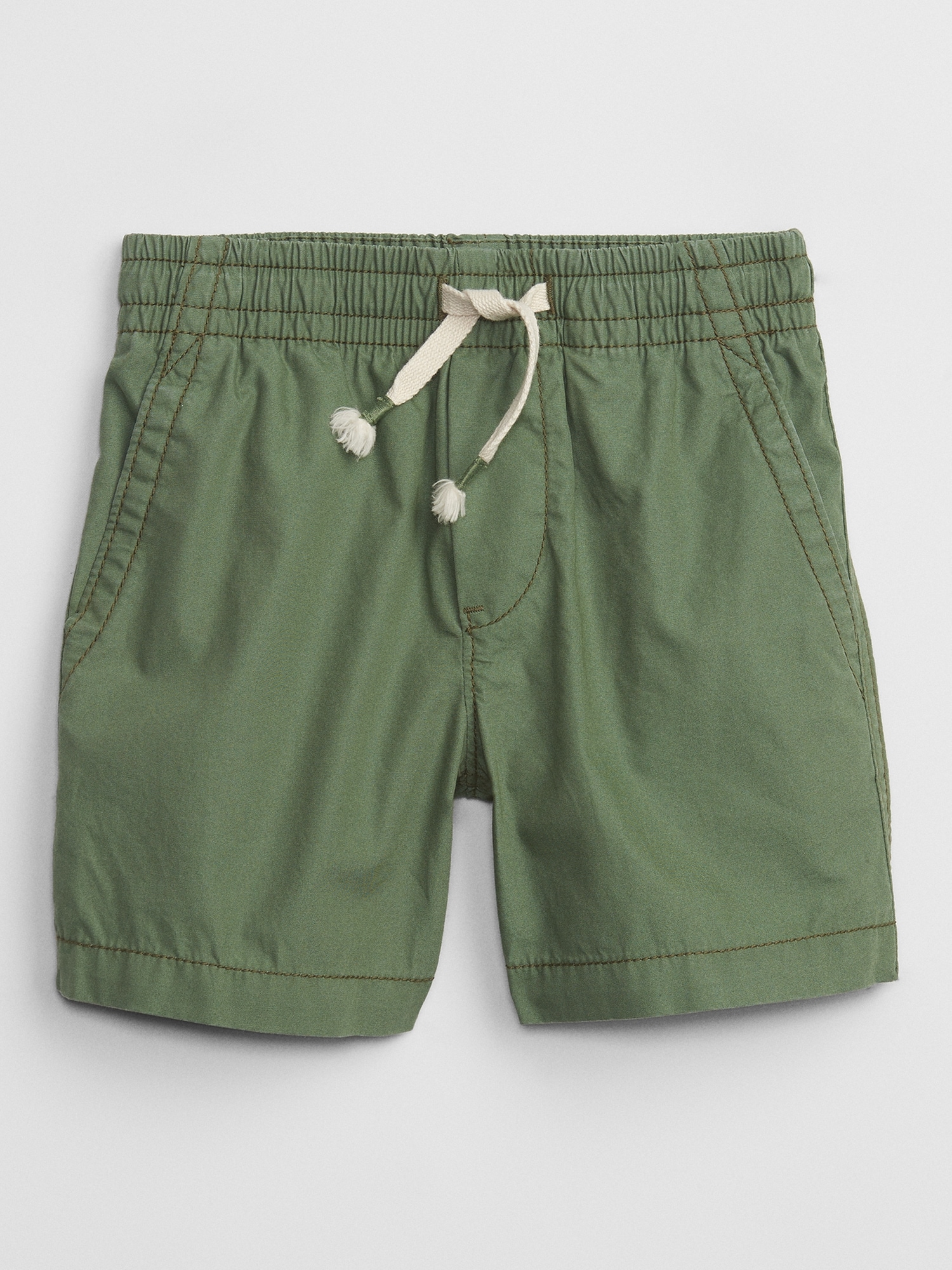 babyGap Poplin Pull-On Shorts | Gap Factory