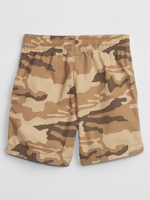 View large product image 2 of 2. babyGap Print Poplin Pull-On Shorts