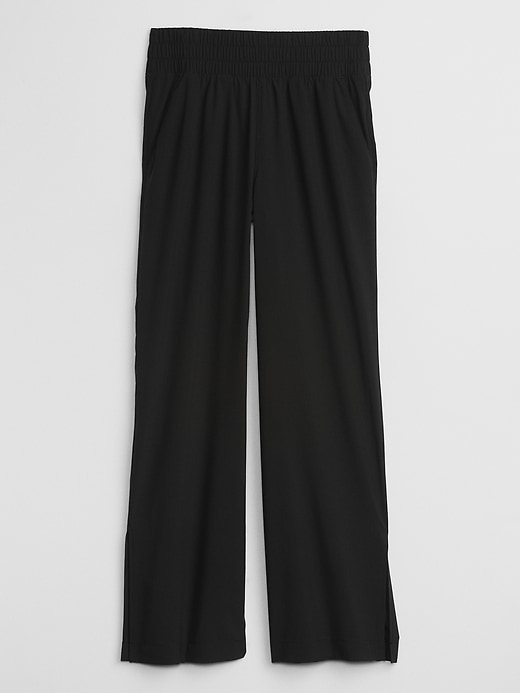 Image number 3 showing, GapFit Relaxed Wide-Leg Runaround Pants