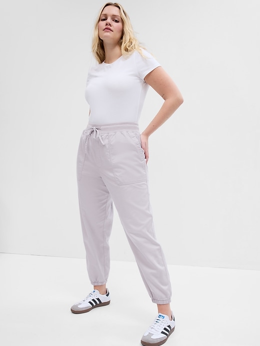 Image number 4 showing, Ribbed Twill Joggers