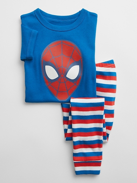 View large product image 1 of 1. babyGap &#124 Marvel Spider-Man 100% Organic Cotton PJ Set
