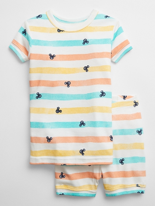 View large product image 1 of 1. babyGap &#124 Disney Mickey Mouse 100% Organic Cotton PJ Set