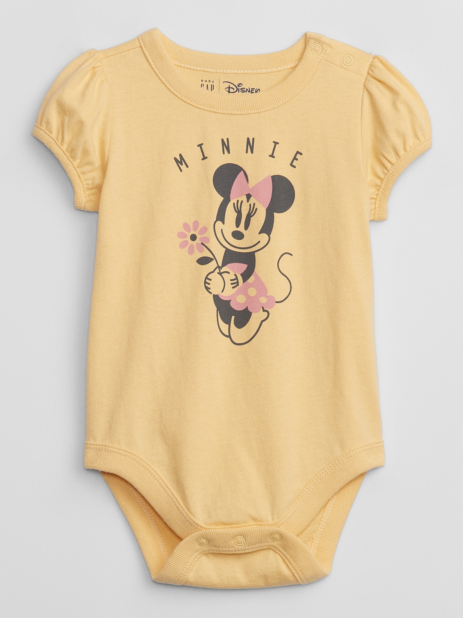 Babygap Disney Minnie Mouse Graphic Bodysuit Gap Factory