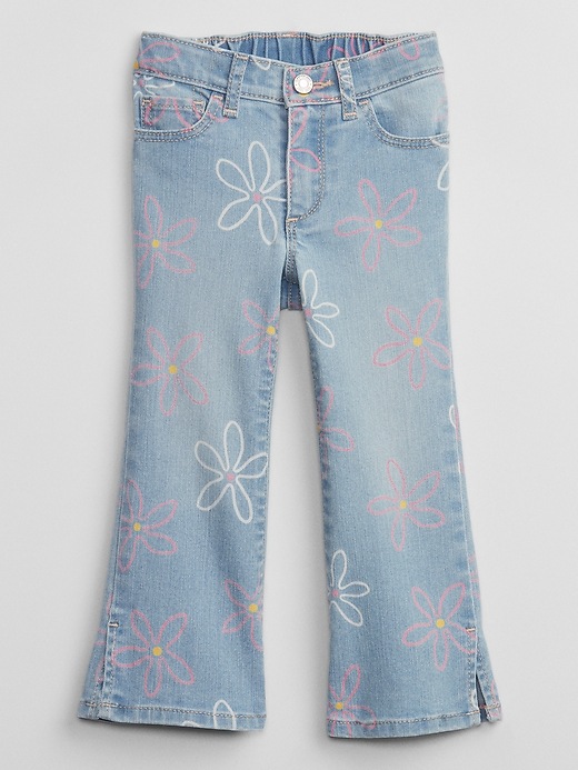 Image number 1 showing, babyGap Print '70s Flare Jeans