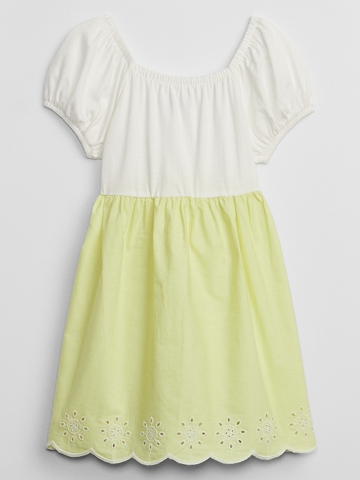 Image number 1 showing, babyGap Poplin Eyelet Dress