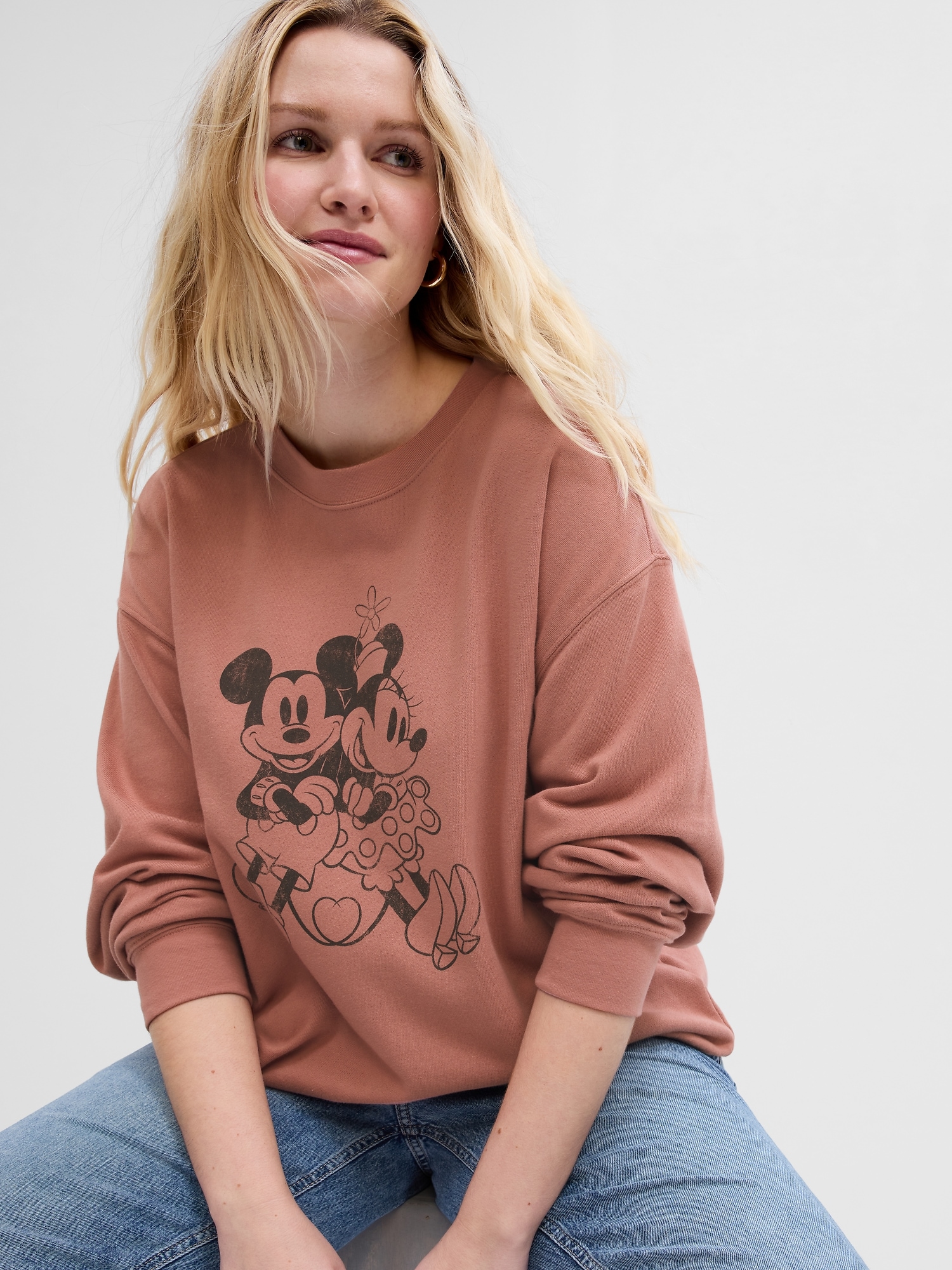 mejilla maravilloso Sangrar Disney Mickey Mouse Relaxed Graphic Sweatshirt | Gap Factory