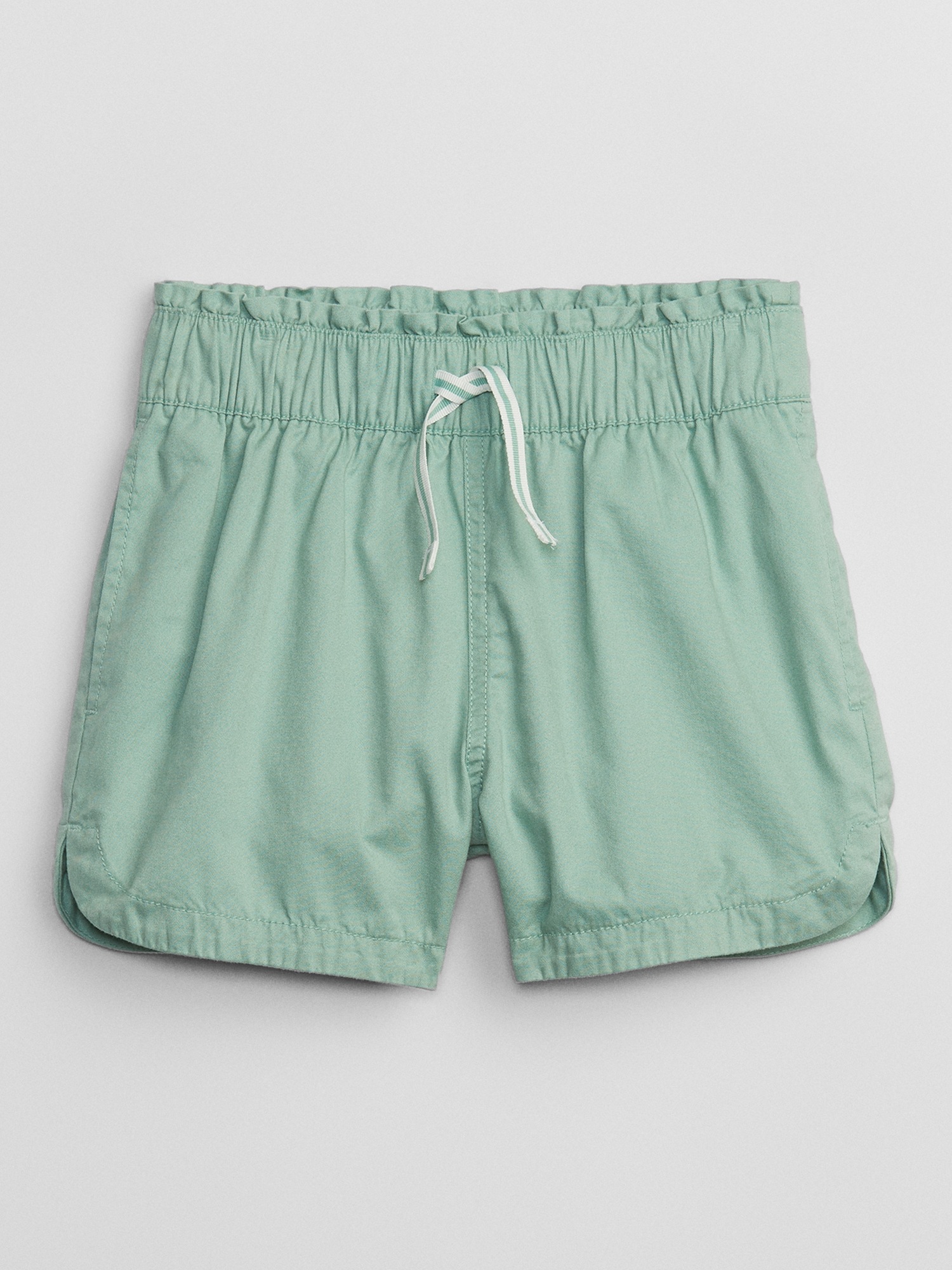 Kids Twill Pull-On Shorts with Washwell