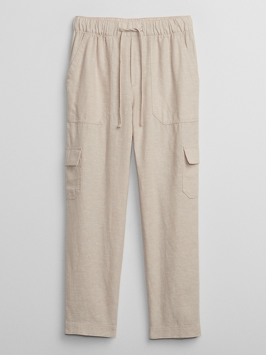 Image number 5 showing, Linen Easy Cargo Pants